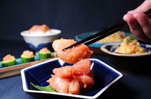 特選 切大 辛子明太子（1kg）【送料無料】 有色 めんたいこ メンタイコ