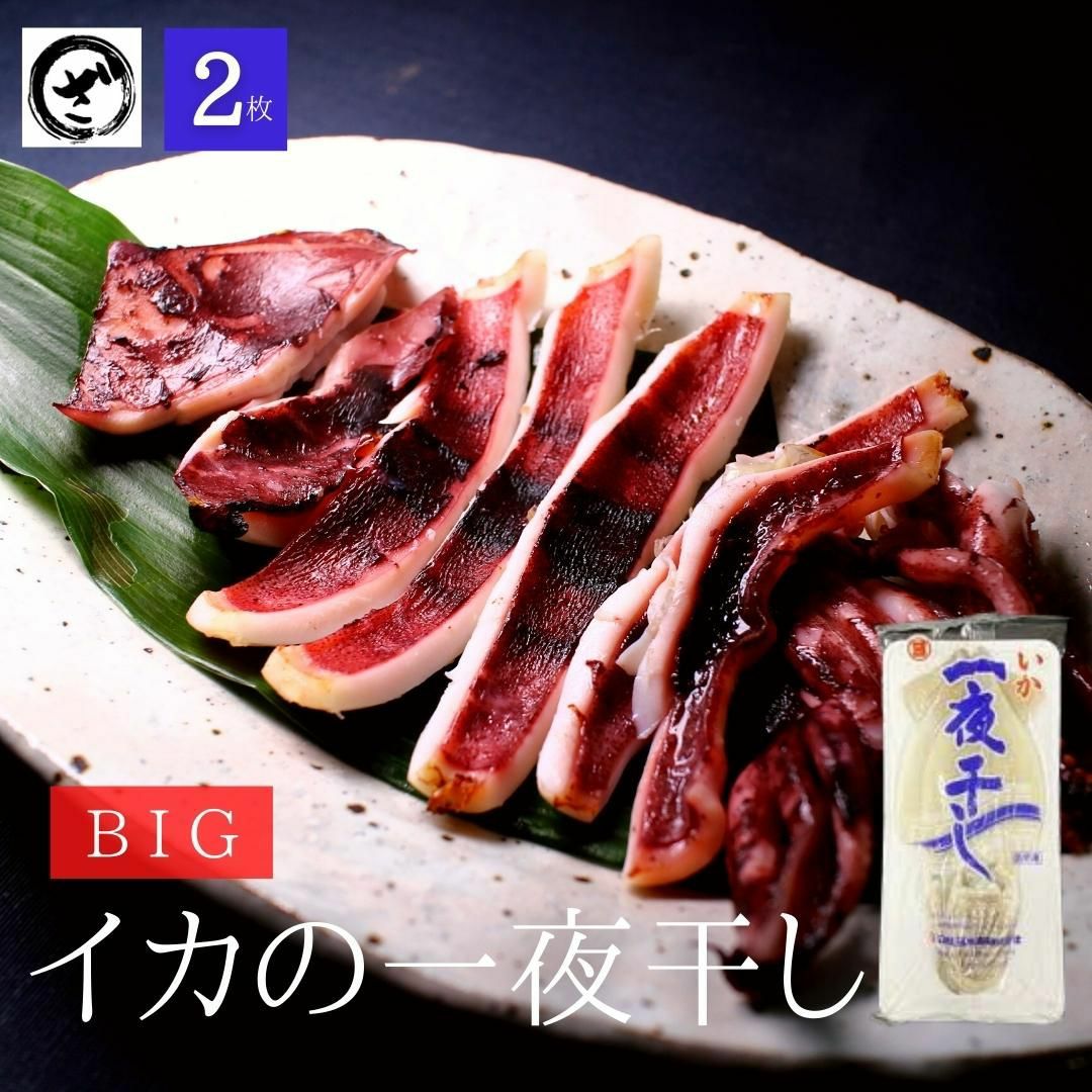 big いかの一夜干し 特大 BBQ イカ 烏賊 おつまみ 酒の肴 干物