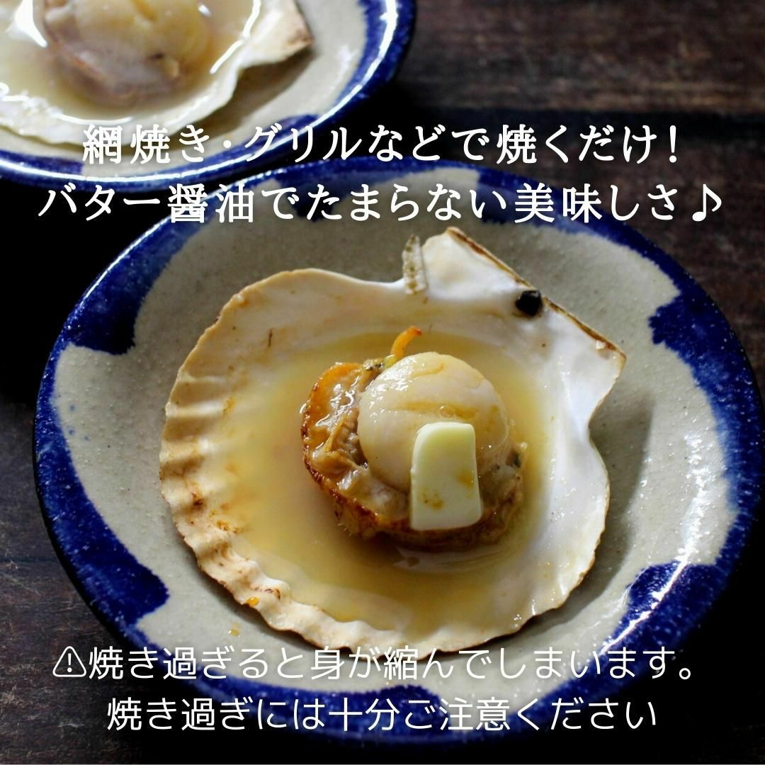 北海道産 殻付きホタテ10枚 送料無料 加熱用 国産 片貝 ほたて 海鮮